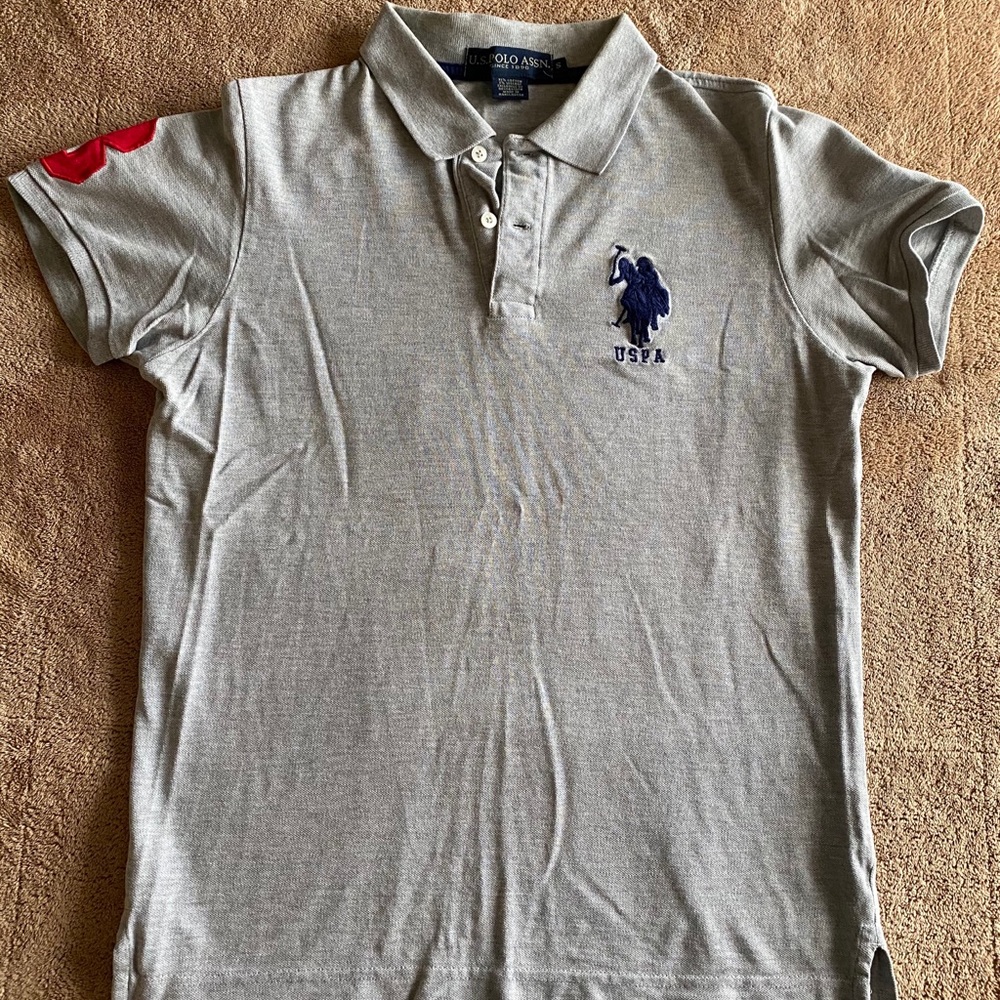 🔴 SOLD🔴 Mens US Polo Assn. Solo Shirt Slim Fit